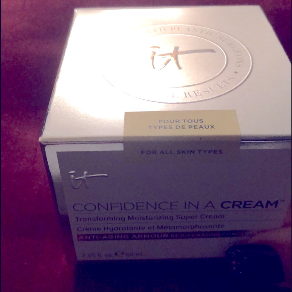 IT confidence in a cream
